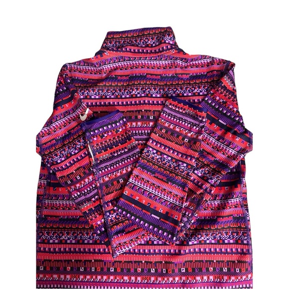 Nike Pro Hyperwarm Running  Women's Half Zip Pullover Thumb Holes Size Large - Picture 7 of 12